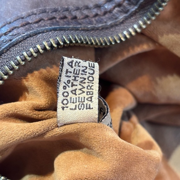 Patricia Nash Leather Fringe Western Shoulder Handbag - Picture 12 of 14